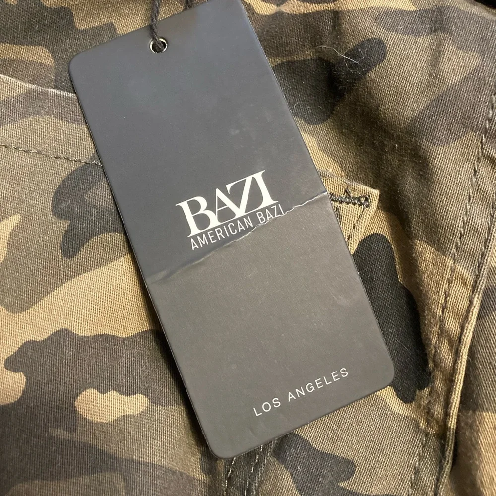 American Bazi  Olive Camo Jogger Size Small New With Tags - Picture 4 of 8